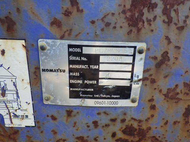 KOMATSU PC78US-5 ★ Excavator ★ G, Blade, Piping