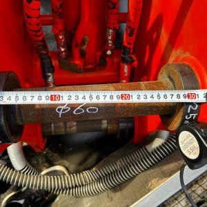TAGUCHI GV-122L ★ Parts & Attachment ★ Hydraulic Grapple for 0.45m3, PIN dia.:60mm - изображение 12