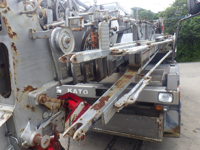 KATO KR-22H-2 ★ Crane ★ H-OUTRIGGER, HOOK: 22t, 4t, 58,531km, 抹消, 揚検休止