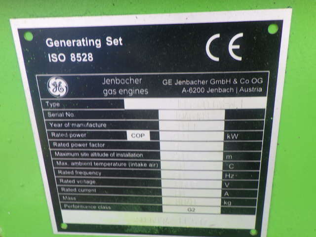 JMS320GS-N.L ★ Generator & Compressor ★ Gas Turbine Generator, Engine : J320GS-C09-1046184