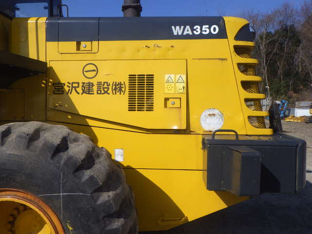 KOMATSU WA350-3E ★ Loader(Crawled/Wheeled) ★ Blade, CAB, Piping, A/C