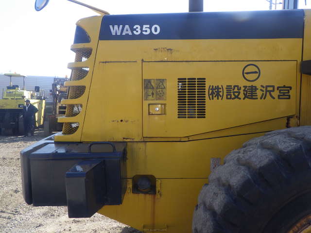 KOMATSU WA350-3E ★ Loader(Crawled/Wheeled) ★ Blade, CAB, Piping, A/C