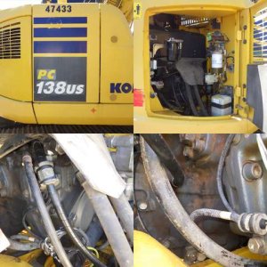 KOMATSU PC138US-10 ★ Excavator ★ 700G, ArmCrane, A/C, 2-way Multi - Image 45