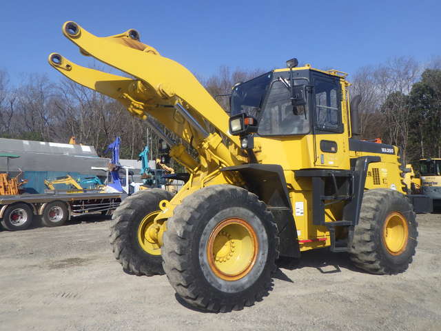 KOMATSU WA350-3E ★ Loader(Crawled/Wheeled) ★ Blade, CAB, Piping, A/C