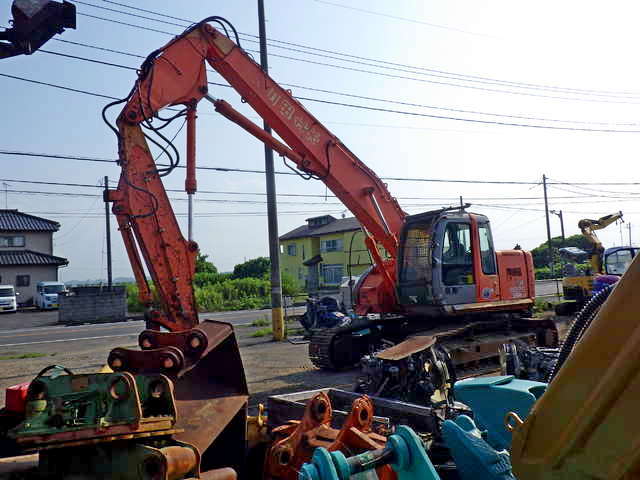HITACHI ZX225USRLCK ★ Excavator ★ G, 3sec. Demolition Front, Pipings, A/C, w/o Attachments