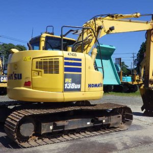 KOMATSU PC138US-10 ★ Excavator ★ 700G, ArmCrane, A/C, 2-way Multi - Image 6