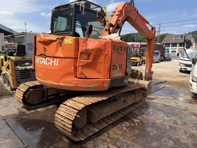 HITACHI ZX75US-5B ★ Excavator ★ G, BKT, Blade, A/C