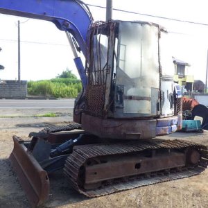 KOMATSU PC78US-5 ★ Excavator ★ G, Blade, Piping - Image 3