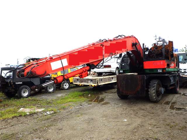 UOTANI KLG-6800 ★ Excavator ★ Wheel Excavator, Long Reach, w/ Arm, w/o Attachment