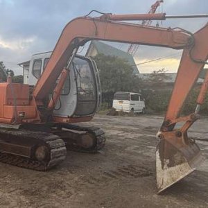 HITACHI EX60-5 ★ Excavator ★ G+Pad, Slope BKT, w/Standard Bucket - Image 5