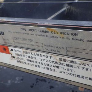 KOMATSU CAB_Guard ★ Parts & Attachment ★ CAB Guard for PC200-8N1 - Image 6