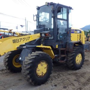 KOMATSU WA80-8 ★ Loader(Crawled/Wheeled) ★ CAB, BKT, Long Arm, A/C, 30,157km - Image 3