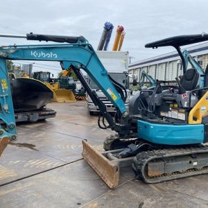 KUBOTA U-30-6 ★ Mini Excavator ★ 300R, CNP, Blade, piping, M/L, Red Key, Spare Key - Image 1