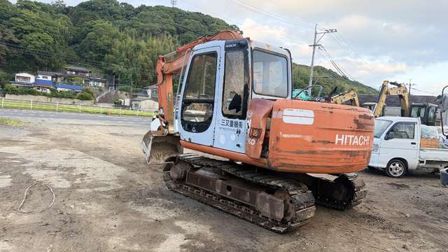 HITACHI EX60-5 ★ Excavator ★ G+Pad, Slope BKT, w/Standard Bucket