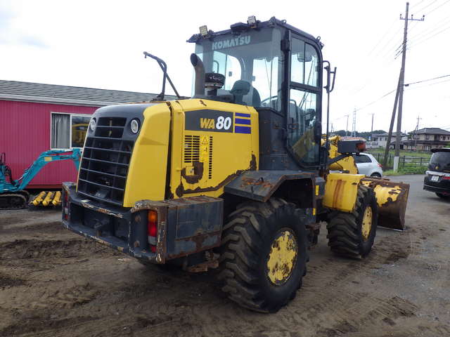 KOMATSU WA80-8 ★ Loader(Crawled/Wheeled) ★ CAB, BKT, Long Arm, A/C, 30,157km