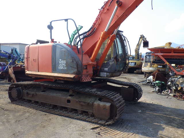 HITACHI ZX225USRLCK ★ Excavator ★ G, 3sec. Demolition Front, Pipings, A/C, w/o Attachments