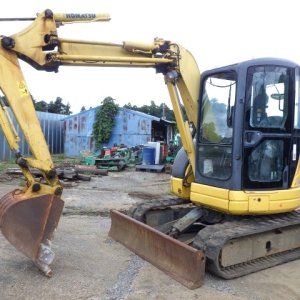 KOMATSU PC58UU-5 ★ Excavator ★ 400R, CAB, Blade, A/C - Image 1