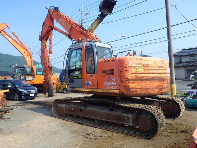 HITACHI ZX225USRLCK ★ Excavator ★ G, 3sec. Demolition Front, Pipings, A/C, w/o Attachments