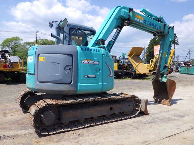 KOBELCO SK75UR-5 ★ Excavator ★ 450G+PAD, Arm Crane, Blade, Offset Boom, A/C, Multi