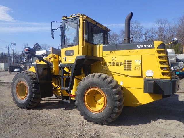 KOMATSU WA350-3E ★ Loader(Crawled/Wheeled) ★ Blade, CAB, Piping, A/C