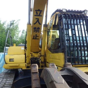 KOMATSU PC210LC-8N1 ★ Excavator ★ F, Link-CAB, Rotary Grapple, Piping, - Image 11