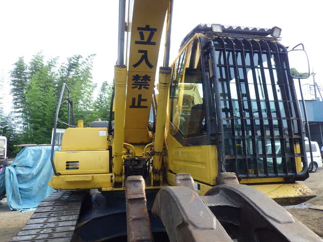 KOMATSU PC210LC-8N1 ★ Excavator ★ F, Link-CAB, Rotary Grapple, Piping,