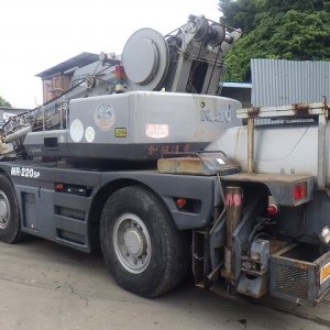 KATO KR-22H-2 ★ Crane ★ H-OUTRIGGER, HOOK: 22t, 4t, 58,531km, 抹消, 揚検休止 - Image 3