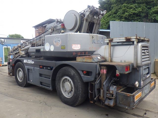 KATO KR-22H-2 ★ Crane ★ H-OUTRIGGER, HOOK: 22t, 4t, 58,531km, 抹消, 揚検休止