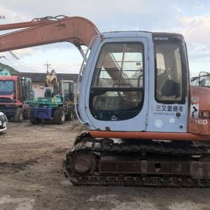 HITACHI EX60-5 ★ Excavator ★ G+Pad, Slope BKT, w/Standard Bucket - Image 4