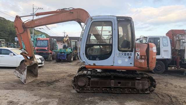 HITACHI EX60-5 ★ Excavator ★ G+Pad, Slope BKT, w/Standard Bucket