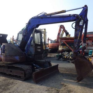 KOMATSU PC78US-5 ★ Excavator ★ G, Blade, Piping - Image 7