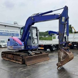 KOMATSU PC78US-5 ★ Excavator ★ 450G+Pad, Blade, CAB, A/C - Image 8