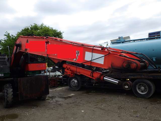 UOTANI KLG-6800 ★ Excavator ★ Wheel Excavator, Long Reach, w/ Arm, w/o Attachment