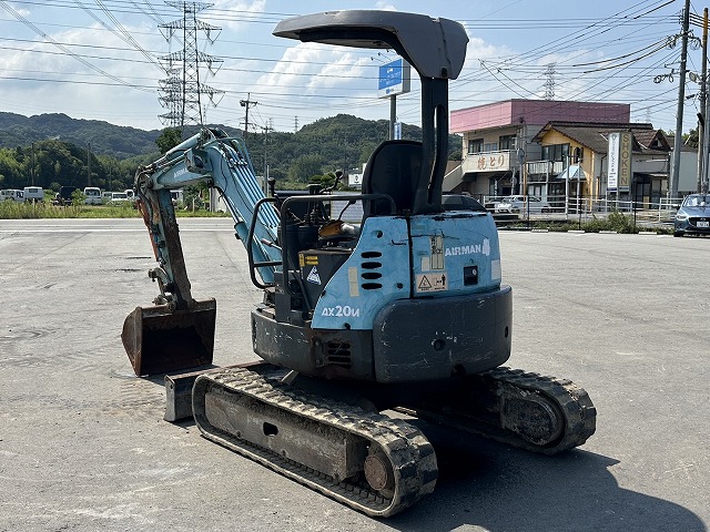 AIRMAN AX20U-3 ★ Mini Excavator ★ 250R, CNP, Slope BKT, Blade, Piping, M/L, w/Standard Bucket
