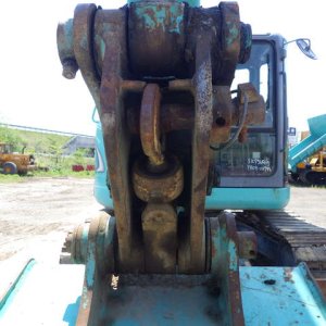 KOBELCO SK75UR-5 ★ Excavator ★ 450G+PAD, Arm Crane, Blade, Offset Boom, A/C, Multi - Image 9