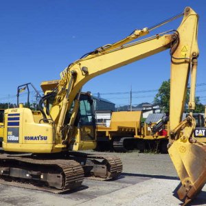 KOMATSU PC138US-10 ★ Excavator ★ 700G, ArmCrane, A/C, 2-way Multi - Image 5
