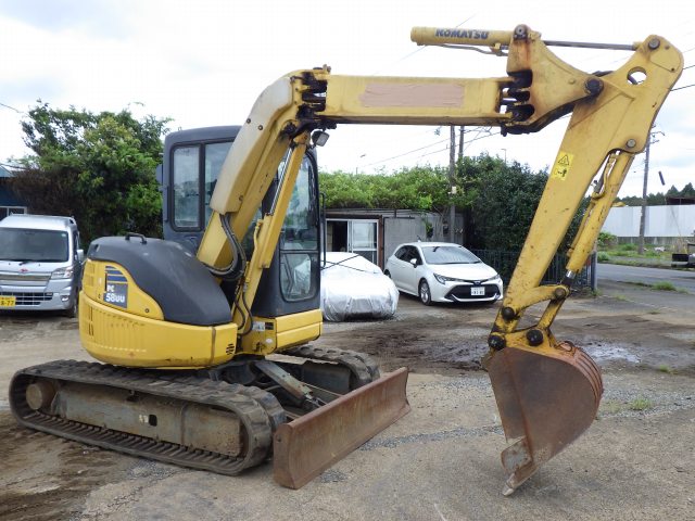 KOMATSU PC58UU-5 ★ Excavator ★ 400R, CAB, Blade, A/C