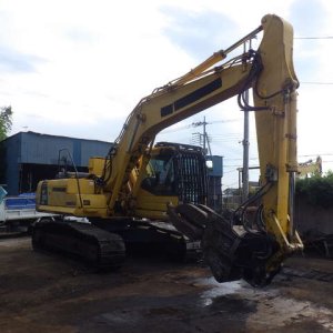 KOMATSU PC210LC-8N1 ★ Excavator ★ F, Link-CAB, Rotary Grapple, Piping, - Image 7