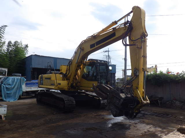 KOMATSU PC210LC-8N1 ★ Excavator ★ F, Link-CAB, Rotary Grapple, Piping,