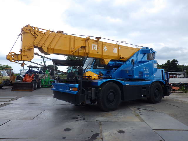 KOMATSU LW250-5 ★ Crane ★ Hook(24t, Aux.), H-Outrigger, 153,141km, 揚検なし