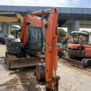 HITACHI ZX75US-5B ★ Excavator ★ G, BKT, Blade, A/C - Image 4