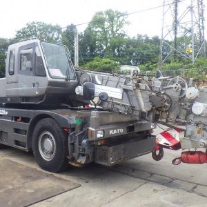 KATO KR-22H-2 ★ Crane ★ H-OUTRIGGER, HOOK: 22t, 4t, 58,531km, 抹消, 揚検休止 - Image 5