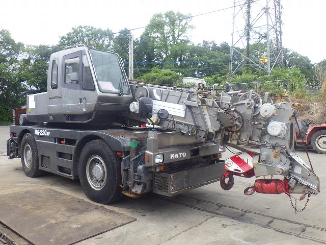 KATO KR-22H-2 ★ Crane ★ H-OUTRIGGER, HOOK: 22t, 4t, 58,531km, 抹消, 揚検休止