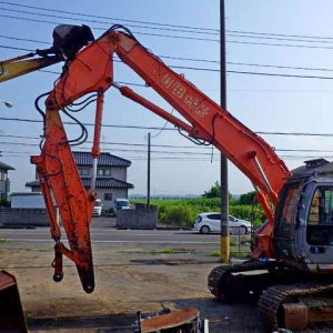 HITACHI ZX225USRLCK ★ Excavator ★ G, 3sec. Demolition Front, Pipings, A/C, w/o Attachments - Image 8