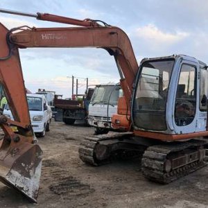 HITACHI EX60-5 ★ Excavator ★ G+Pad, Slope BKT, w/Standard Bucket - Image 1