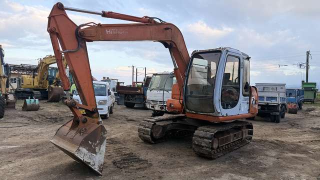 HITACHI EX60-5 ★ Excavator ★ G+Pad, Slope BKT, w/Standard Bucket