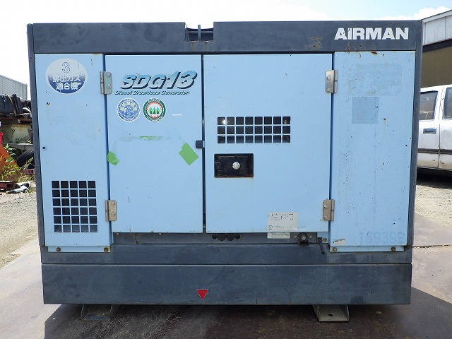 AIRMAN SDG13S-7 ★ Generator & Compressor ★ Generator, 13KVA