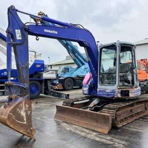 KOMATSU PC78US-5 ★ Excavator ★ 450G+Pad, Blade, CAB, A/C - Image 1