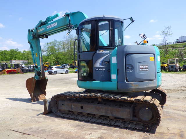 KOBELCO SK75UR-5 ★ Excavator ★ 450G+PAD, Arm Crane, Blade, Offset Boom, A/C, Multi