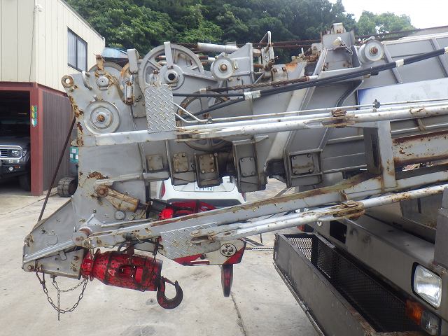 KATO KR-22H-2 ★ Crane ★ H-OUTRIGGER, HOOK: 22t, 4t, 58,531km, 抹消, 揚検休止
